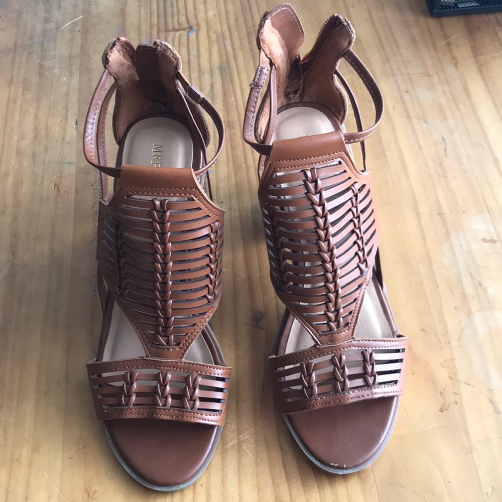 Merona heeled sandals
